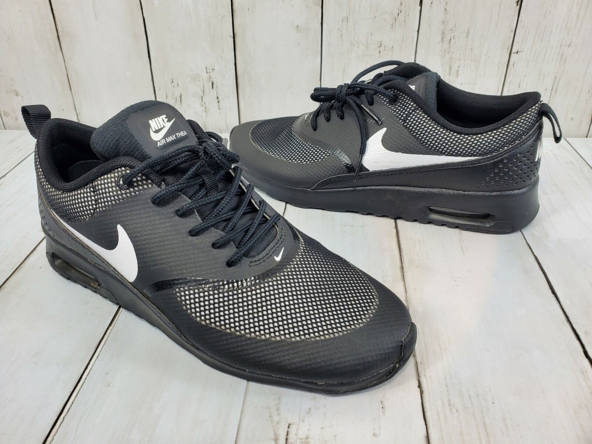 womens nike air max thea running shoes black