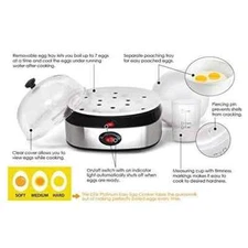 Elite Gourmet Easy Egg Cooker MAXI-MATIC (Limited Offer!)