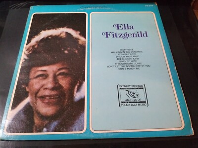 Ella Fitzgerald - Self Titled VG+ 1973 Re-issue Everest LP Record VOCAL JAZZ