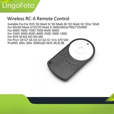 Wireless RC-6 Remote Control For EOS 5D Mark II/ 5D Mark III/ 5D Mark IV/ 5Ds