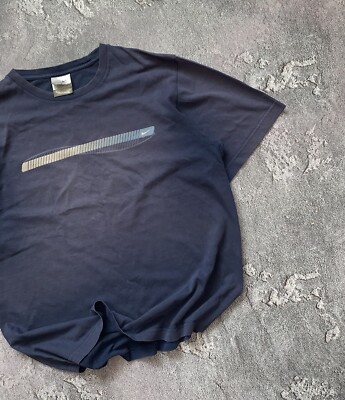 Nike L Vintage Sun Faded Tee T-shirt Polo Swoosh 00s 90s | eBay