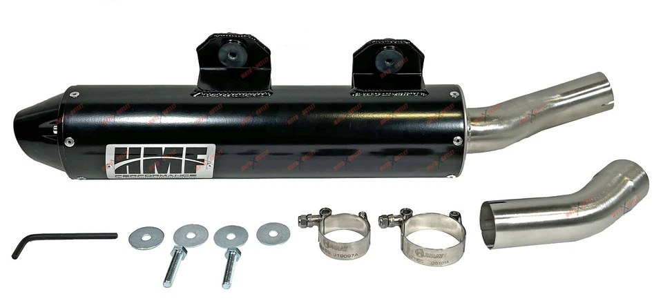 Escape HMF negro Yamaha Raptor 700 Performance Slip On 2006-2025 YFM700R YFM R Foto 2 de 4