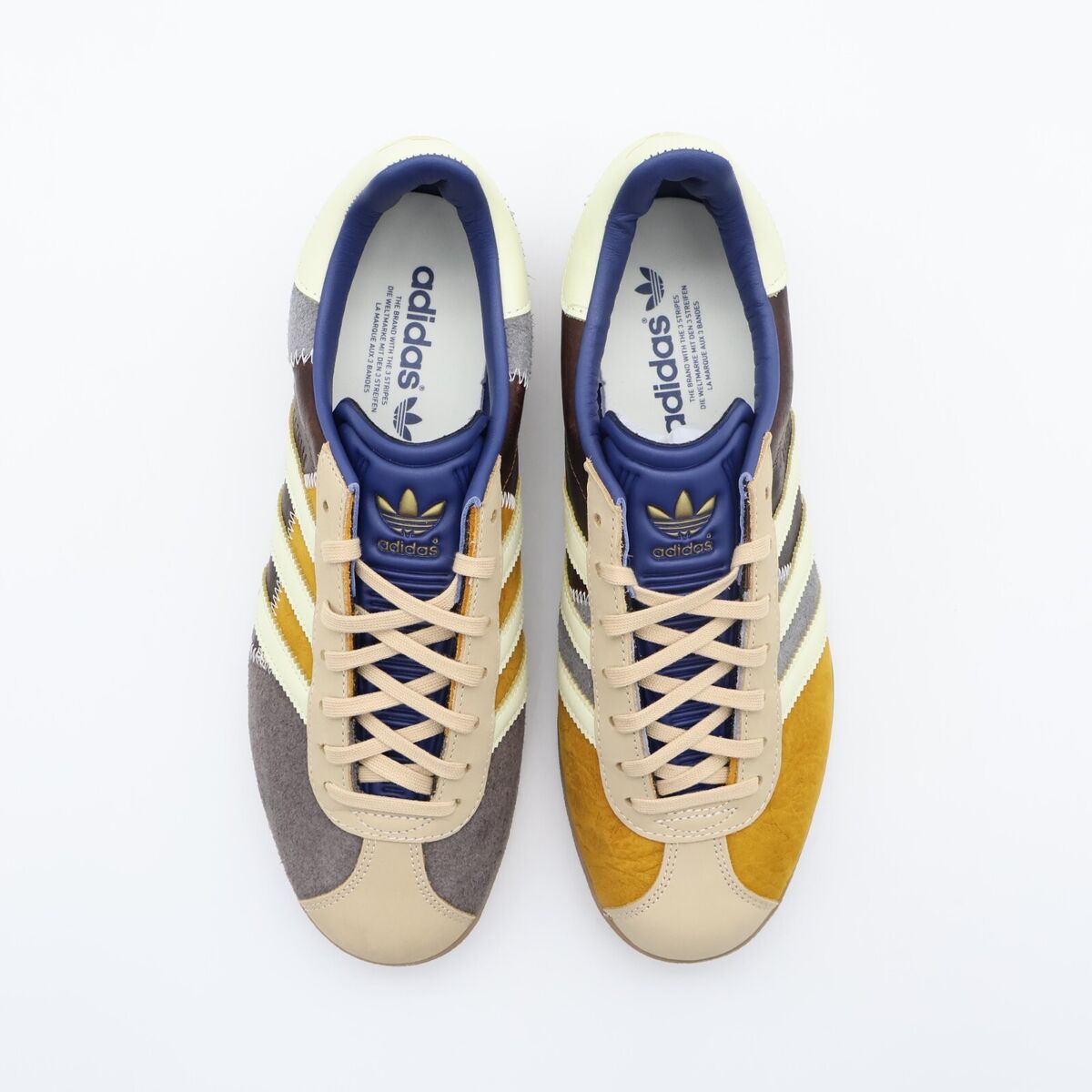 II0002 atmos adidas Gazelle 85 Tsugihagi Patchwork Beige II0002 atmos adidas Gazelle 85 Tsugihagi Patchwork Beige