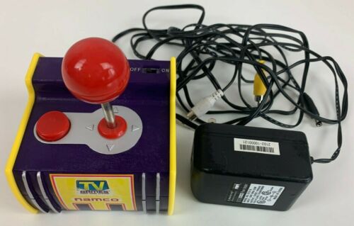 Namco Plug Play TV 5 Jeux Système Vidéo 2003 Jakks Arcade Joystick Pac Man FONCTIONNE