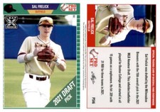 2021 Leaf Pro Set Baseball Base GREEN #PS46 Sal Frelick