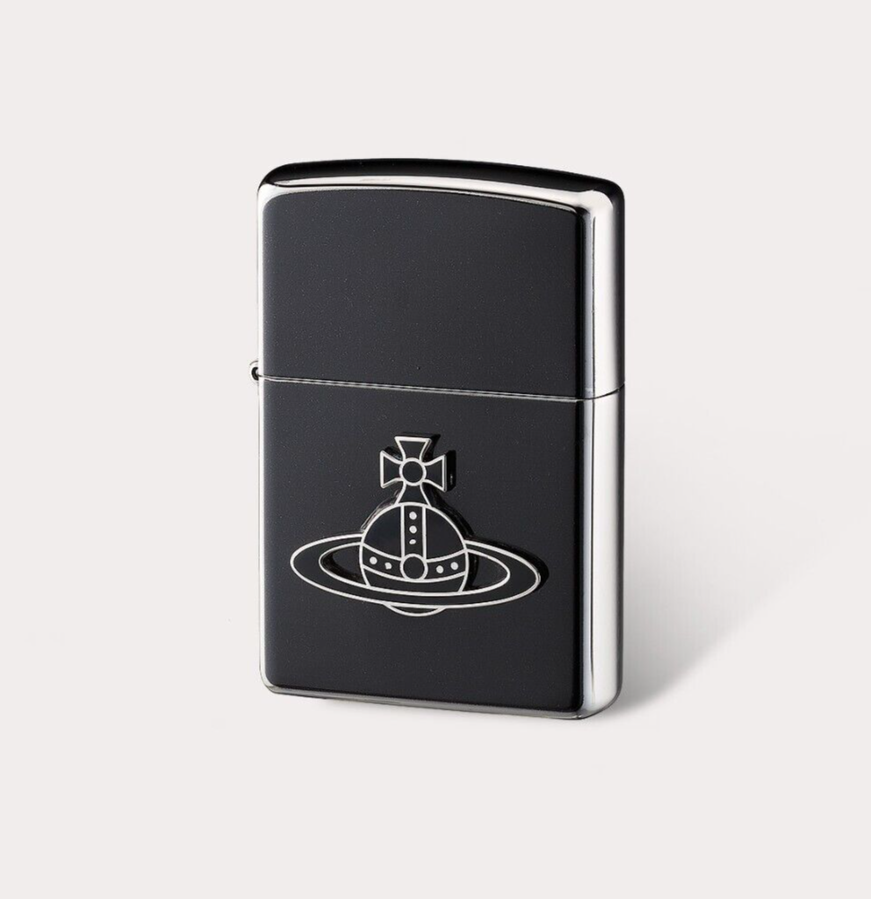Zippo Vivienne Westwood Oil Lighter ENAMEL ORB Black Color | eBay