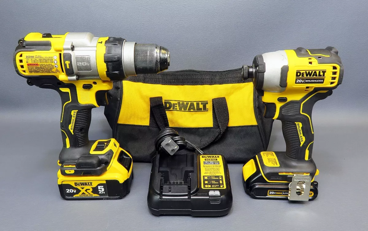 Dewalt impact driver with 2 batteries deals