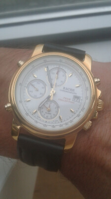 Racer ORIENT HFA906-70 CA CHRONOGRAPH WATCH VINTAGE COLLECTION JAPAN NOS MONTRE