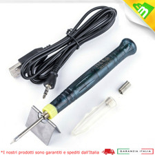 SALDATORE MICRO SALDATURA SMD STAGNO USB 5v 3A RAPIDO 0,1mm ZD 20U