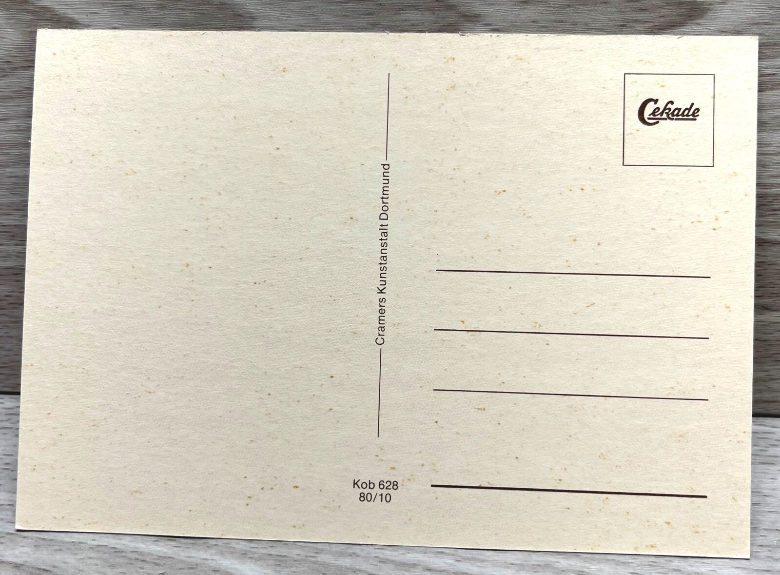 Koblenz Rhein und Mosel Germany Postcard Tourism Vintage Unposted Deutsches Eck