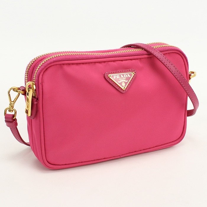 Prada Mini Crossbody Shoulder Bag in Pink Pre-Owned