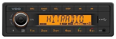 VDO TRW312UB-OR MP3-Autoradio Bluetooth USB AUX-IN Nachfolger des TR7412UB-OR