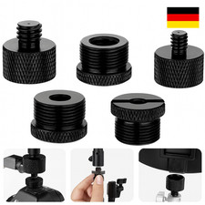 8 Stück Mikrofonständer Adapter, Mic Stand Adapter 5/8 Buchse Auf 3/8 Stecker, 3