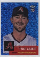2022 Chrome Platinum Anniversary Blue Mini-Diamond Refractor Tyler Gilbert 0u2j