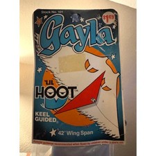 Vintage 1981 Gayla 42" Lil Hoot Kite Original Sealed