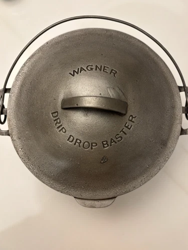 Wagner Ware Sidney O 7 Cast Iron Round Roaster Kettle