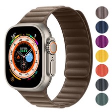 Fine Woven Strap for Apple Watch Series 11 10 9 8 7 6 5 Magnetic Loop Watch Band