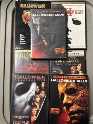 Halloween Movie Collection I, II, III, H2O, Resurrection, Kills And Ends