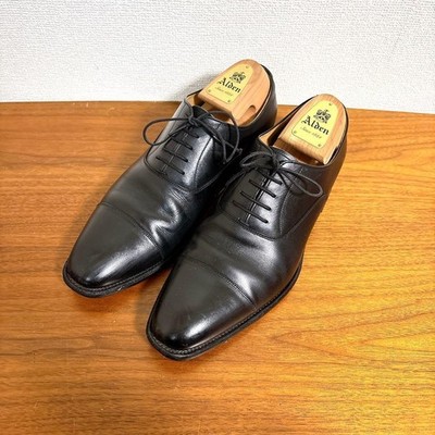 Scotch Grain Straight Tip Black 25cm Business Shoes