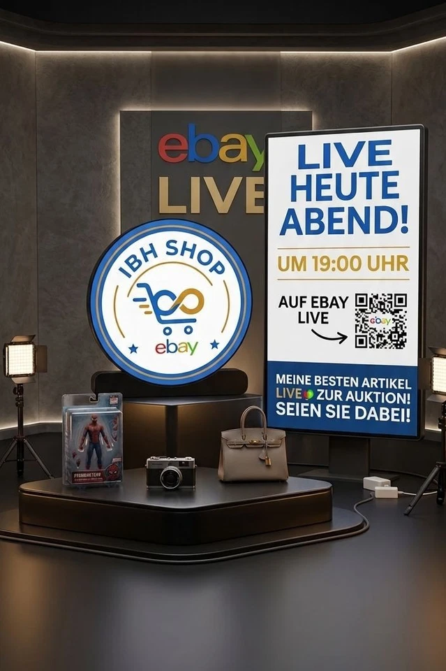 Schnäppchen Live heute um 19.00 Uhr  im Ibh Shop