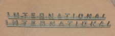 1940s International Truck Hood Side Emblems Patina Rat Rod Kb Originals