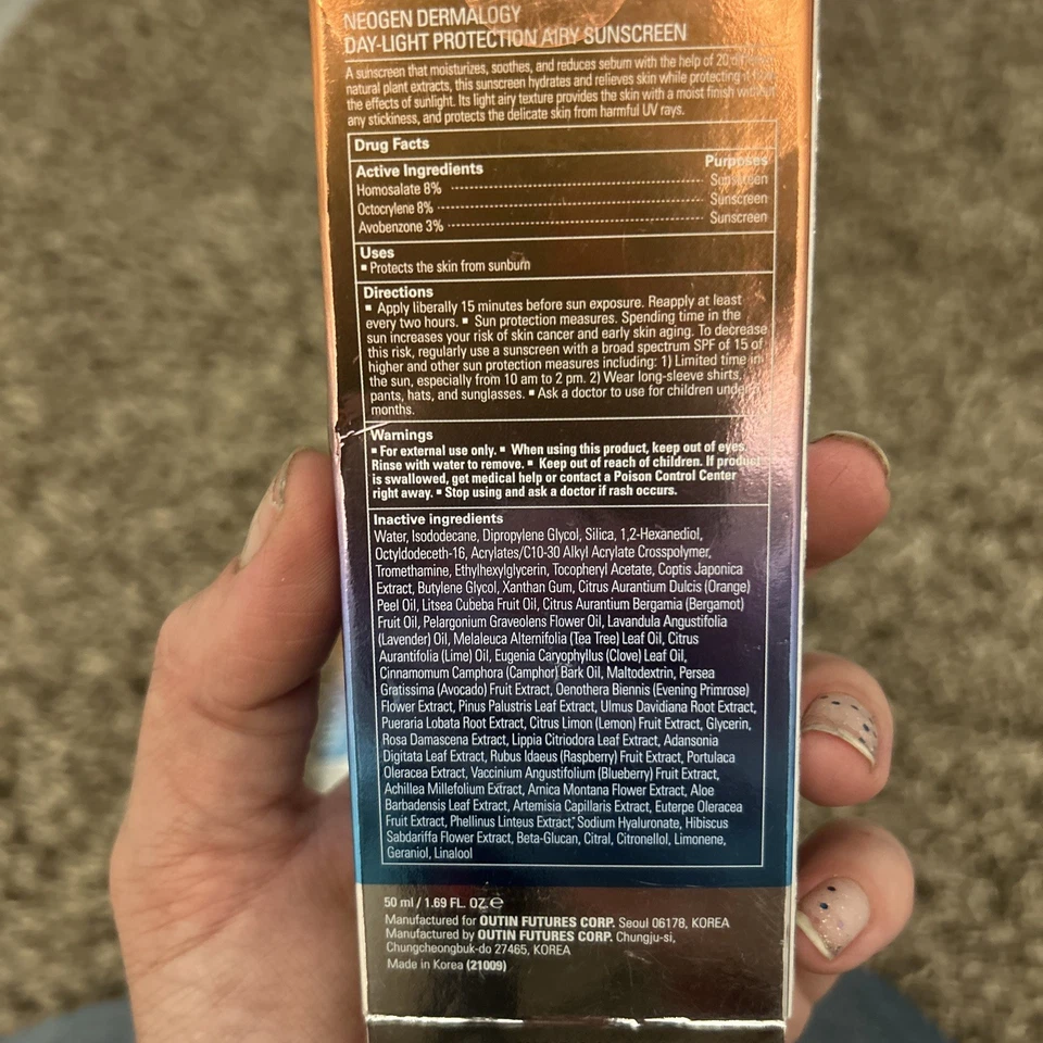 Neogen Dermalogy Day-Light Protection Airy Sunscreen SPF 50+ EXP 05 02 2024 - image 4 of 4