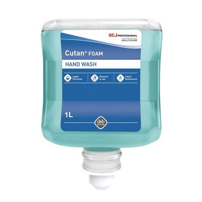 Cutan Foam Hand Wash 1L - Deb Skin Care SCJ Professional