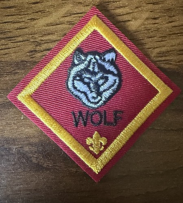 #ad Scouting America BSA Cub Scout Wolf Rank Patch $3.00