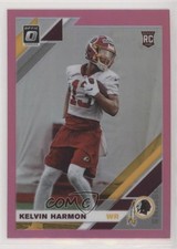 2019 Panini Donruss Optic Rookies Pink Prizm Kelvin Harmon #149 qc6