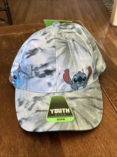 Lilo  Stitch Baseball Cap Hat Curved Brim Adjustable Back Closure Youth Sized