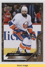2016-17 Upper Deck Compendium Gold Nick Leddy #464 READ 0c3