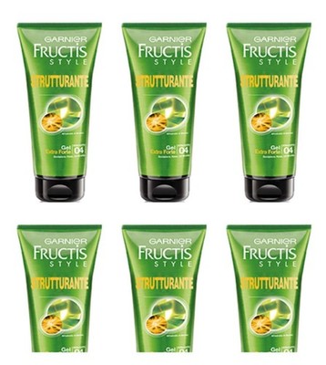 6 x Garnier FRUCTIS STYLE Strukturierendes Extra Fixiergel 200 ml (6er Pack)