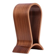 Wooden Headphone Stand Desk Holder  Gaming Headset Hanger  Organizer