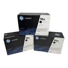 3 HP LaserJet 96A C4096A Black Toner Cartridge Brand New Genuine OEM