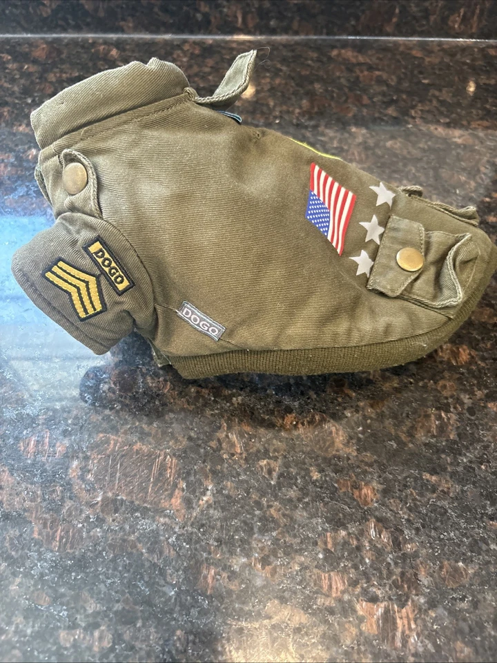 DOGO XS 狗 K9 军队夹克带人造毛皮帽🇺🇸🫡 — 第 3/4 张图片