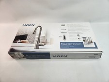 Moen 87493SRS Maureen Spot Resist Stainless Single Handle Kitchen Faucet