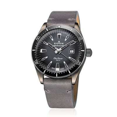 Edox Skydiver Date Automatic Limited Edition Uhr Ref.  80126-3VIN-GDN