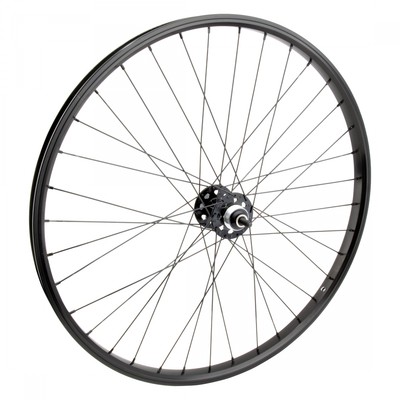 Se Bikes J24SG Rear Wheel 26in B/O 3/8inx110mm FW Rim Brake Clincher Black 36H
