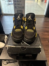 Size 8M/9.5W - Jordan 4 Retro Thunder 2012 308497-008 Pre-Owned