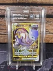 2022 Pokemon Mewtwo VSTAR (Secret) 086/078 Pokémon GO TAG GEM MINT 10