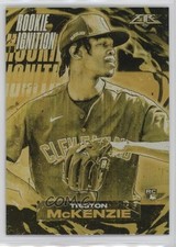 2021 Topps Fire Rookie Ignition Gold Minted Triston McKenzie #RI-17 06xp