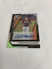 2021 Panini Elite Extra Edition - Christian Macleod #159 Signatures (AU, RC)