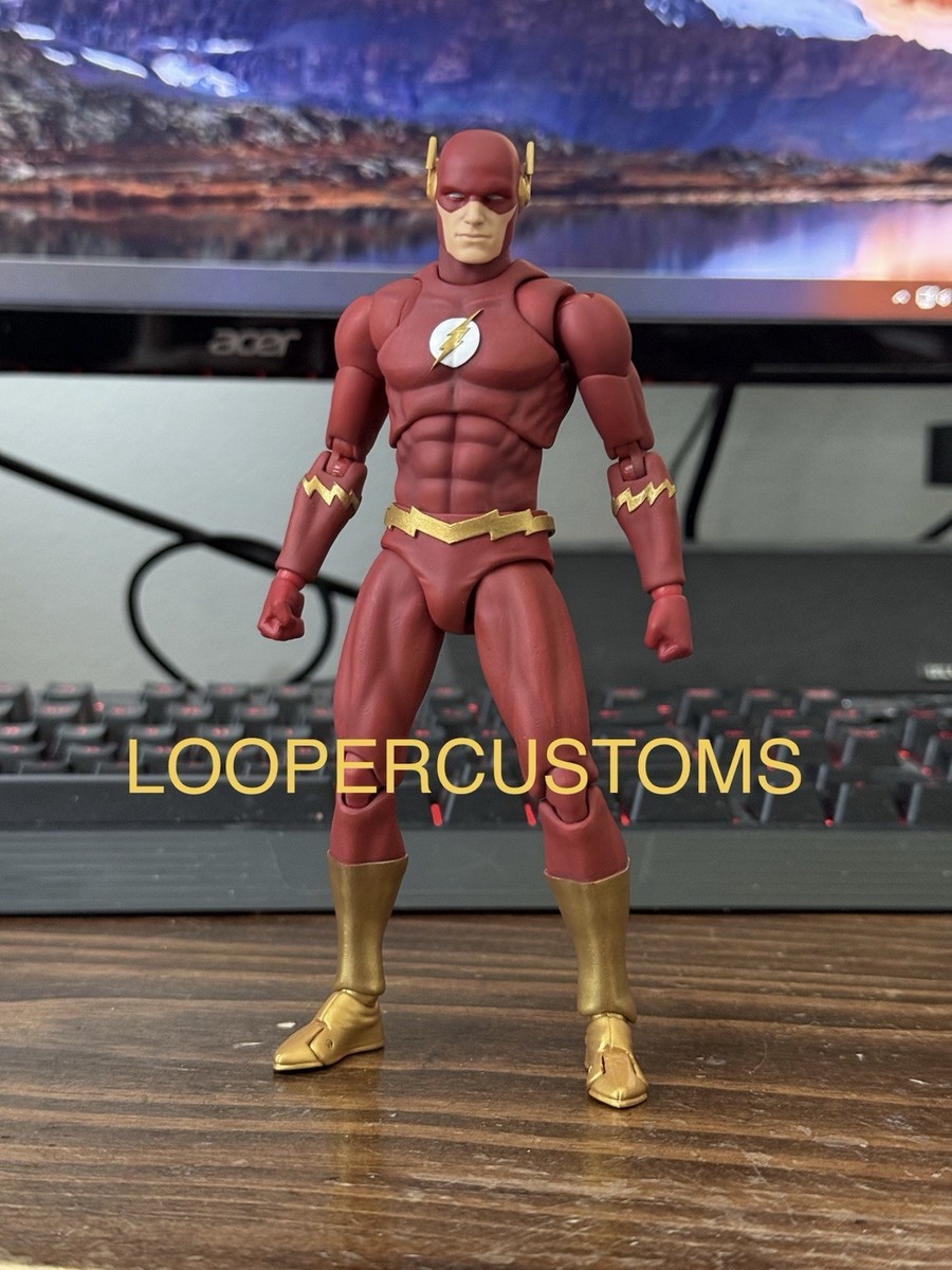 mafexカスタム品 Flash Mafex CT Custom Unpainted 1/12 kit DC Loopercustoms 3d Parts