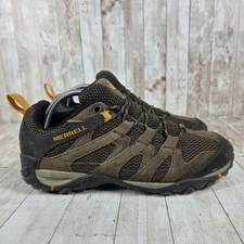 Merrell Mens Moab 3 Brown Suede Mesh Hiking Shoes Size 9.5