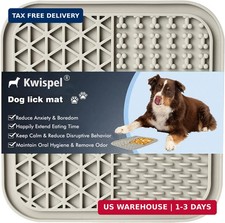 Lick Mat for Dogs, Dog Lick Mat with Suction Cups for Anxiety, Peanut Butter Dog