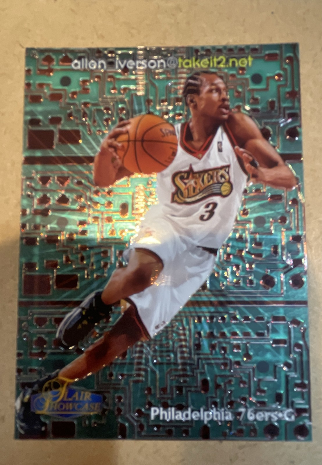 1998-99 Flair Showcase - Takeit2.Net Allen Iverson #8 TN /1000