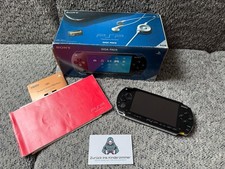 Sony PlayStation Portable PSP 1004 Konsole schwarz mit OVP + 1 GB Karte getestet