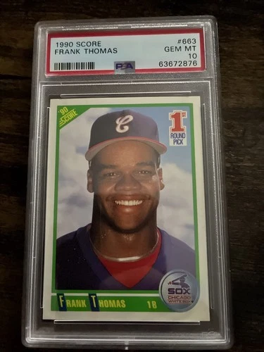 1990 Score - Frank Thomas #663 (RC)