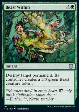 Magic/MTG Beast Within MIC-133 Uncommon Englisch NM