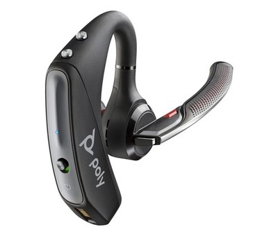 Poly Voyager 5200 UC Bluetooth Headset Schwarz Bluetooth NFC Reichweite 30m 